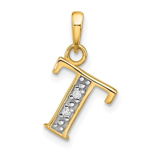 14k-with-rhodium-diamond-letter-t-initial-pendant-SolomonJeweler-Wichita-KS-CustomJewelry