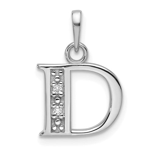 14k-white-gold-diamond-letter-d-initial-pendant-SolomonJeweler-Wichita-KS-CustomJewelry