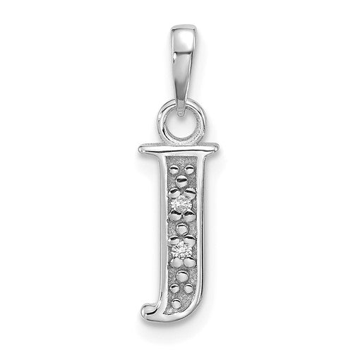 14k-white-gold-diamond-letter-j-initial-pendant-SolomonJeweler-Wichita-KS-CustomJewelry