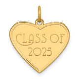 14k-polished-class-of-2025-heart-charm-SolomonJeweler-Wichita-KS-CustomJewelry