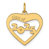 14k-polished-class-of-2025-cut-out-heart-charm-SolomonJeweler-Wichita-KS-CustomJewelry