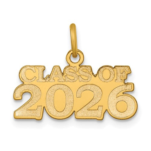 14k-polished-class-of-2026-charm-SolomonJeweler-Wichita-KS-CustomJewelry