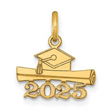 14k-2025-graduation-cap-and-diploma-charm-SolomonJeweler-Wichita-KS-CustomJewelry