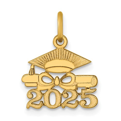 14k-graduation-cap-and-diploma-2025-charm-SolomonJeweler-Wichita-KS-CustomJewelry