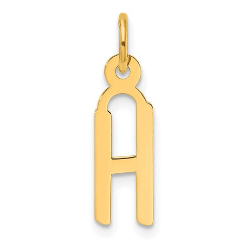 14k-slanted-block-letter-h-initial-charm-SolomonJeweler-Wichita-KS-CustomJewelry