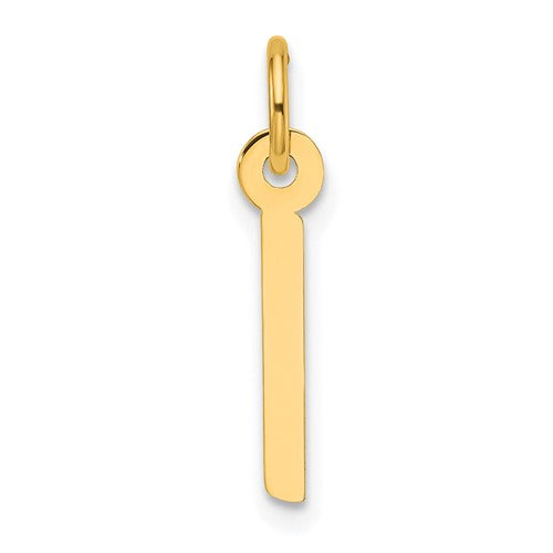 14k-slanted-block-letter-i-initial-charm-SolomonJeweler-Wichita-KS-CustomJewelry