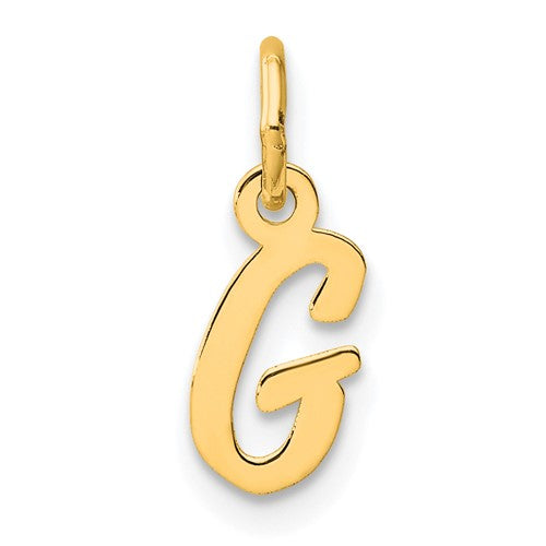 14k-small-script-letter-g-initial-charm-SolomonJeweler-Wichita-KS-CustomJewelry
