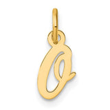 14k-small-script-letter-o-initial-charm-SolomonJeweler-Wichita-KS-CustomJewelry