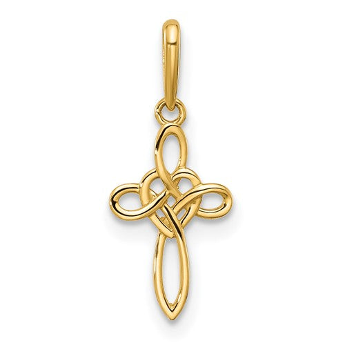 14k-polished-heart-celtic-cross-pendant-SolomonJeweler-Wichita-KS-CustomJewelry