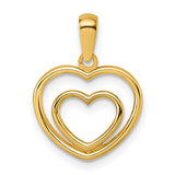 14k-polished-double-heart-pendant-SolomonJeweler-Wichita-KS-CustomJewelry
