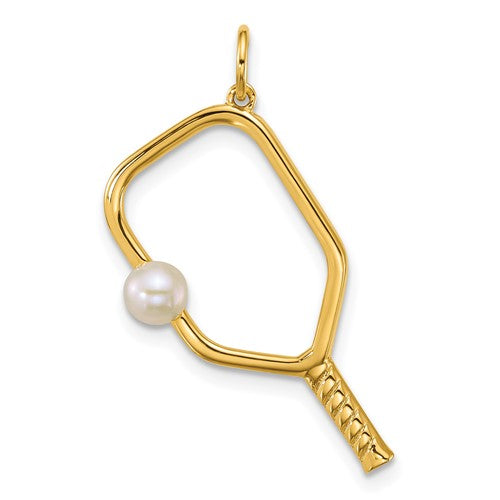 14k-polished-freshwater-cultured-pearl-pickleball-pendant-SolomonJeweler-Wichita-KS-CustomJewelry