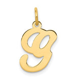 14ky-script-letter-g-initial-charm-SolomonJeweler-Wichita-KS-CustomJewelry