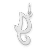 14kw-white-gold-script-letter-i-initial-charm-SolomonJeweler-Wichita-KS-CustomJewelry