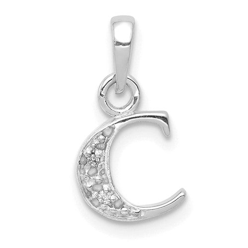 14kw-with-rhodium-diamond-letter-c-initial-pendant-SolomonJeweler-Wichita-KS-CustomJewelry