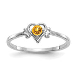 14k-white-gold-citrine-birthstone-heart-ring-SolomonJeweler-Wichita-KS-CustomJewelry
