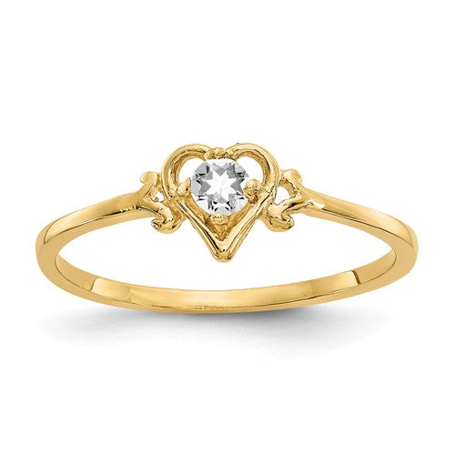 14k-white-topaz-birthstone-heart-ring-SolomonJeweler-Wichita-KS-CustomJewelry