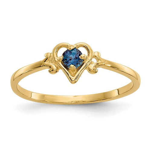 14k-synthetic-alexandrite-birthstone-heart-ring-SolomonJeweler-Wichita-KS-CustomJewelry
