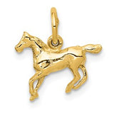 14k-polished-horse-charm-SolomonJeweler-Wichita-KS-CustomJewelry