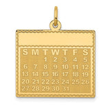 14k-tuesday-the-first-day-calendar-pendant-SolomonJeweler-Wichita-KS-CustomJewelry