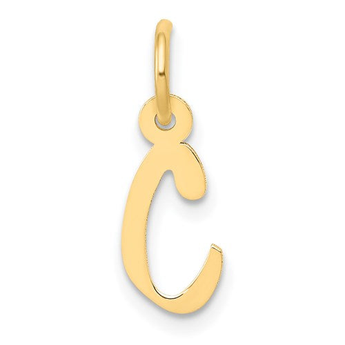 14k-small-slanted-block-letter-c-initial-charm-SolomonJeweler-Wichita-KS-CustomJewelry