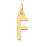 14k-small-slanted-block-letter-f-initial-charm-SolomonJeweler-Wichita-KS-CustomJewelry