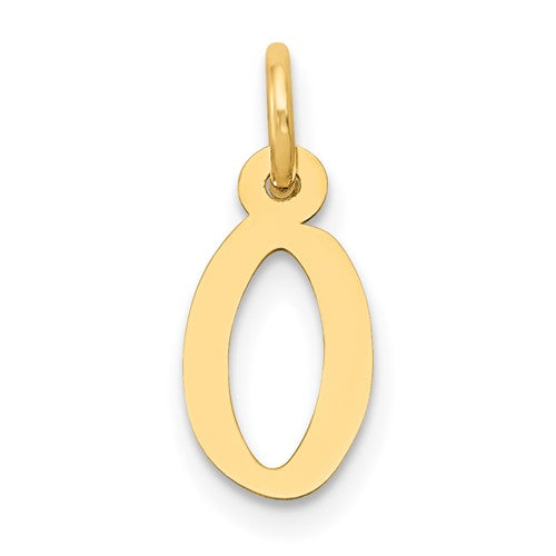 14k-small-slanted-block-letter-o-initial-charm-SolomonJeweler-Wichita-KS-CustomJewelry