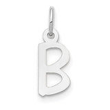 14k-white-gold-small-slanted-block-letter-b-initial-charm-SolomonJeweler-Wichita-KS-CustomJewelry