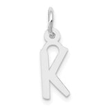 14k-white-gold-small-slanted-block-letter-k-initial-charm-SolomonJeweler-Wichita-KS-CustomJewelry