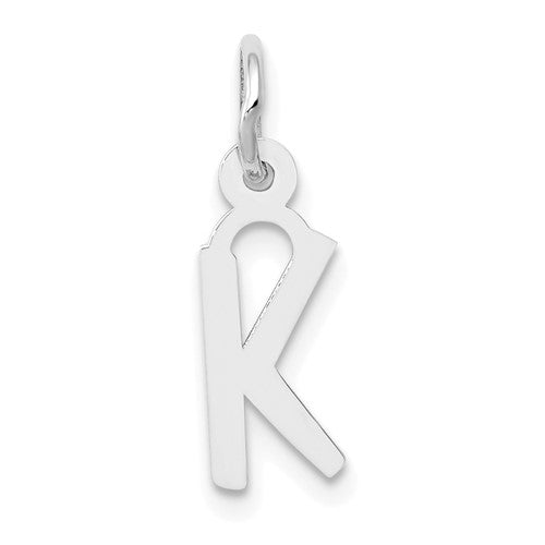 14k-white-gold-small-slanted-block-letter-k-initial-charm-SolomonJeweler-Wichita-KS-CustomJewelry