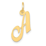 14k-small-fancy-script-letter-a-initial-charm-SolomonJeweler-Wichita-KS-CustomJewelry