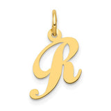 14k-small-fancy-script-letter-r-initial-charm-SolomonJeweler-Wichita-KS-CustomJewelry