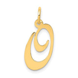 14k-medium-fancy-script-letter-o-initial-charm-SolomonJeweler-Wichita-KS-CustomJewelry