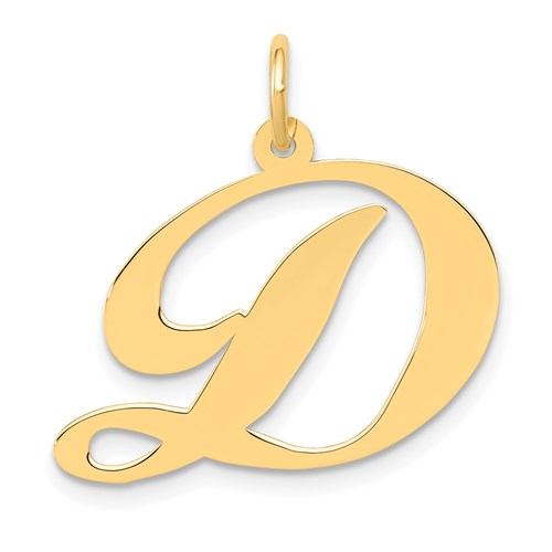 14k-large-fancy-script-letter-d-initial-charm-SolomonJeweler-Wichita-KS-CustomJewelry