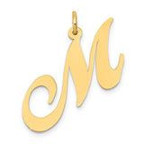 14k-large-fancy-script-letter-m-initial-charm-SolomonJeweler-Wichita-KS-CustomJewelry