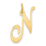 14k-large-fancy-script-letter-n-initial-charm-SolomonJeweler-Wichita-KS-CustomJewelry