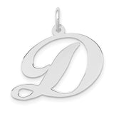 14k-white-gold-large-fancy-script-letter-d-initial-charm-SolomonJeweler-Wichita-KS-CustomJewelry