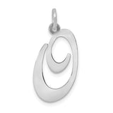 14k-white-gold-large-fancy-script-letter-o-initial-charm-SolomonJeweler-Wichita-KS-CustomJewelry