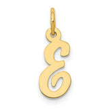 14k-small-script-letter-e-initial-charm-SolomonJeweler-Wichita-KS-CustomJewelry