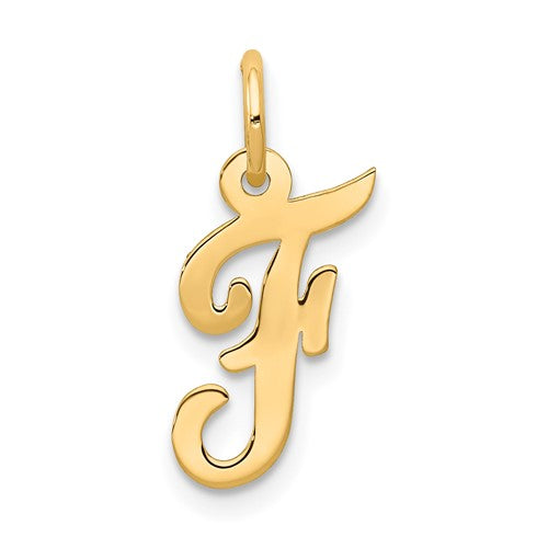 14k-small-script-letter-f-initial-charm-SolomonJeweler-Wichita-KS-CustomJewelry