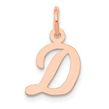 14k-rose-gold-small-script-letter-d-initial-charm-SolomonJeweler-Wichita-KS-CustomJewelry