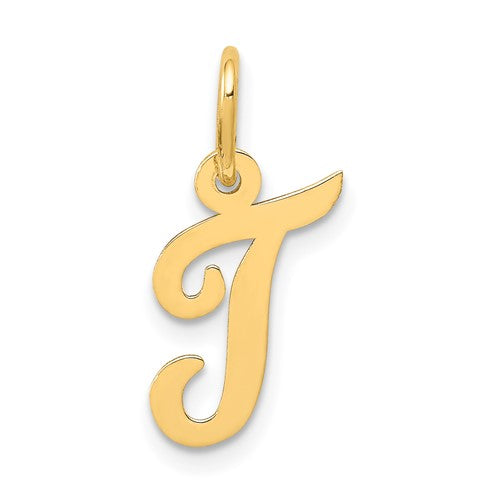 14k-small-script-letter-t-initial-charm-SolomonJeweler-Wichita-KS-CustomJewelry