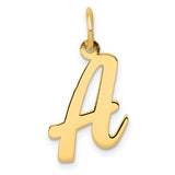 14k-medium-script-letter-a-initial-charm-SolomonJeweler-Wichita-KS-CustomJewelry