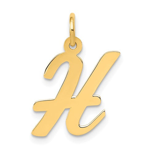 14k-medium-script-letter-h-initial-charm-SolomonJeweler-Wichita-KS-CustomJewelry