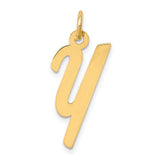14k-medium-script-letter-y-initial-charm-SolomonJeweler-Wichita-KS-CustomJewelry