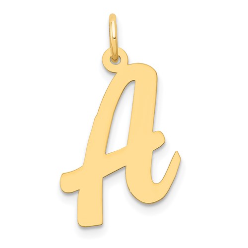 14k-large-script-letter-a-initial-charm-SolomonJeweler-Wichita-KS-CustomJewelry