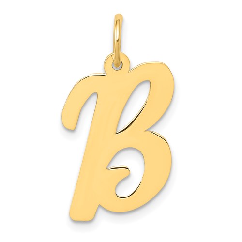 14k-large-script-letter-b-initial-charm-SolomonJeweler-Wichita-KS-CustomJewelry