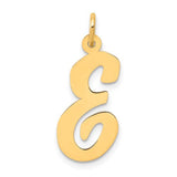 14k-large-script-letter-e-initial-charm-SolomonJeweler-Wichita-KS-CustomJewelry