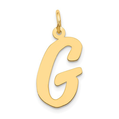14k-large-script-letter-g-initial-charm-SolomonJeweler-Wichita-KS-CustomJewelry
