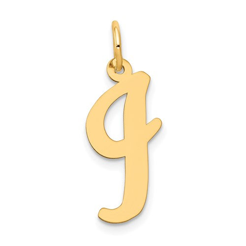 14k-large-script-letter-i-initial-charm-SolomonJeweler-Wichita-KS-CustomJewelry
