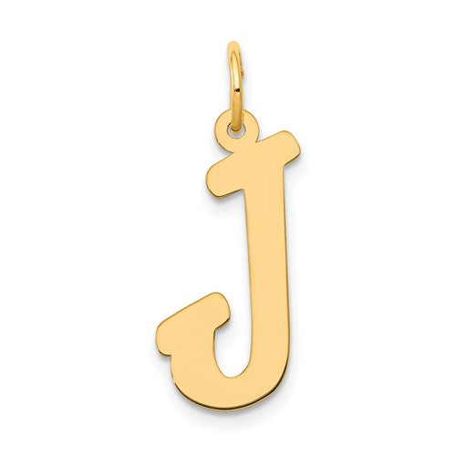 14k-large-script-letter-j-initial-charm-SolomonJeweler-Wichita-KS-CustomJewelry